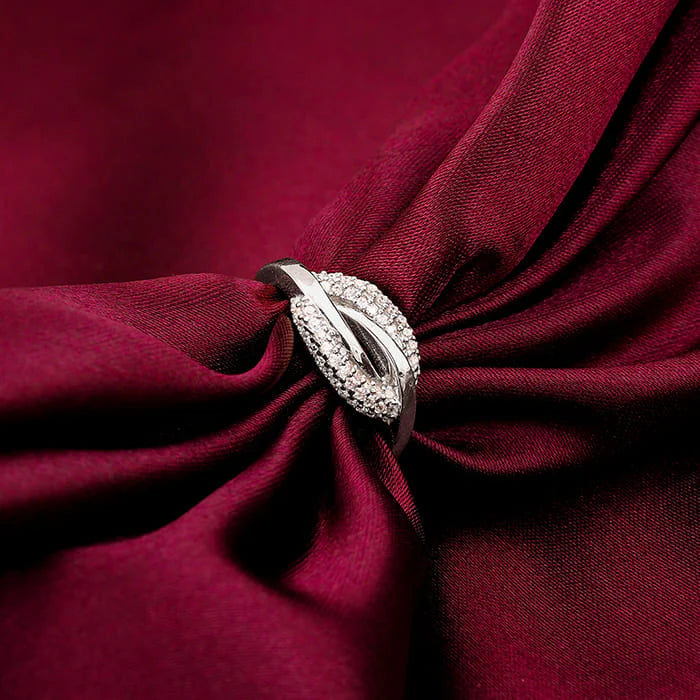 Silver Oval Touch Ring – Where Elegance Meets Effortless Style