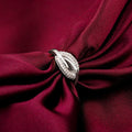 Silver Oval Touch Ring – Where Elegance Meets Effortless Style