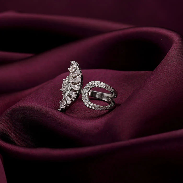 Silver Peacock Heritage Ring – A Regal Tribute to Indian Elegance