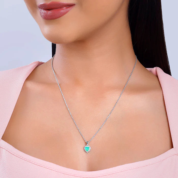 Silver Perfect Heart Pendant – Love in Its Purest Form, Crafted in 925 Silver