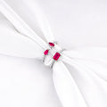 Silver Pinky Faux Stack Ring – Sleek Layers, Singular Style