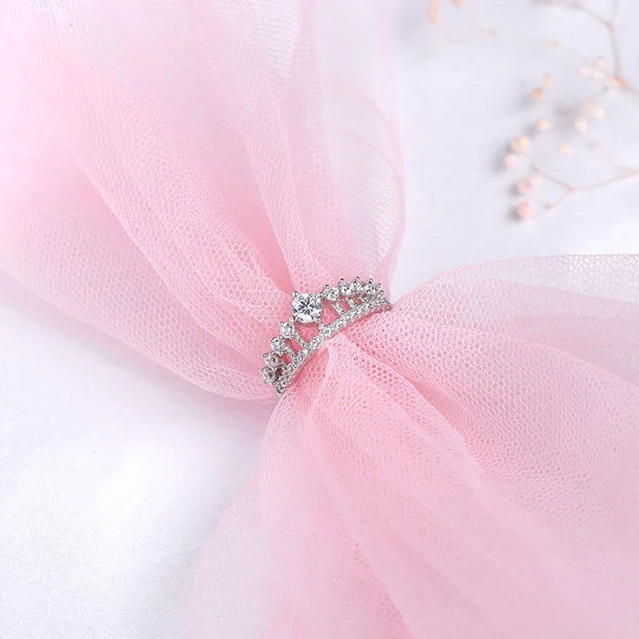 Silver Queen Crown Ring – Rule Your Style with Regal Grace