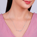 Silver Quill & Letter Necklace – A Tribute to Words, Dreams & Timeless Connections in 925 Silver