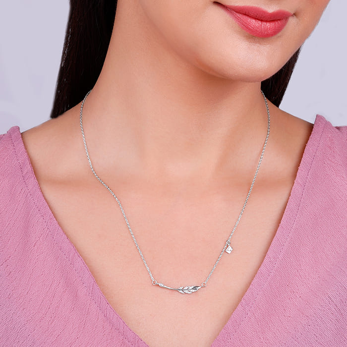 Silver Quill & Letter Necklace – A Tribute to Words, Dreams & Timeless Connections in 925 Silver