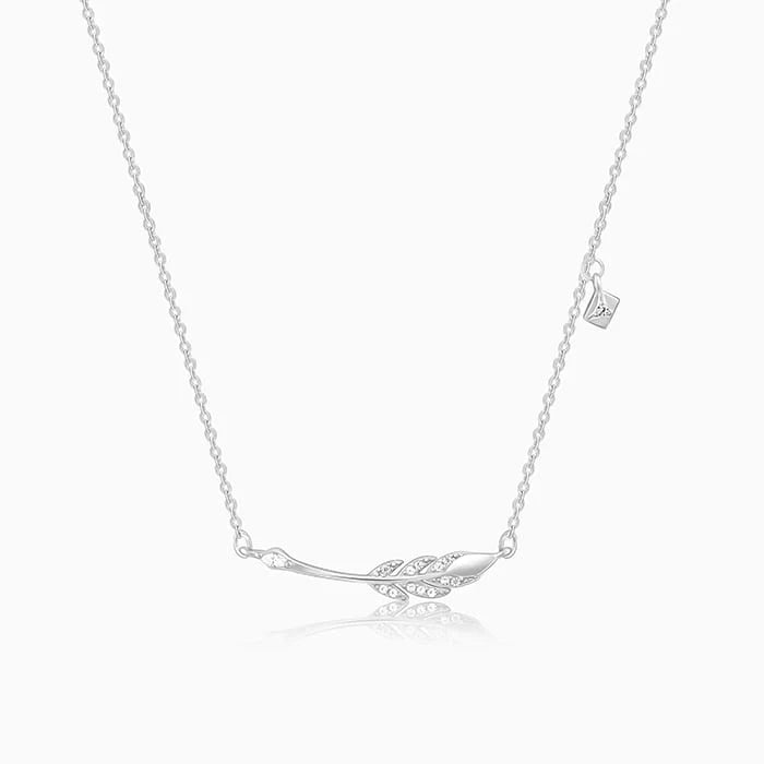 Silver Quill & Letter Necklace – A Tribute to Words, Dreams & Timeless Connections in 925 Silver