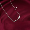 Silver Quill & Letter Necklace – A Tribute to Words, Dreams & Timeless Connections in 925 Silver