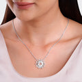 Silver Starshine Necklace – Sparkle Like the Night Sky in Pure 925 Silver