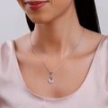 Silver Swirlshine Pendant – A Dance of Light in Pure 925 Silver