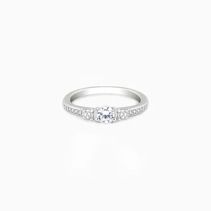 Silver Trilogy of Love Ring – Past, Present & Forever in One