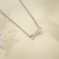 Silver Twisted Ribbon Necklace – Grace Woven in Pure 925 Silver