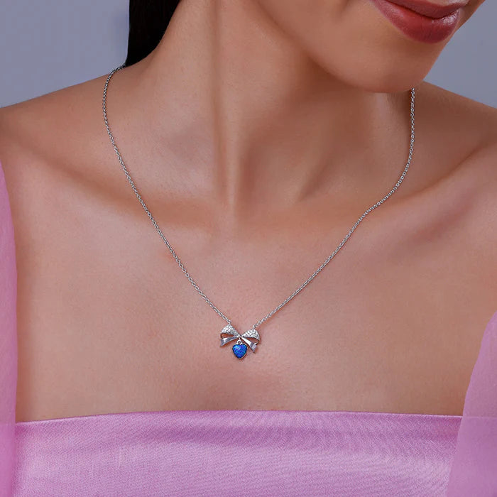 Silver Wanderlust Spirit Necklace – For the Soul That Seeks in Pure 925 Silver