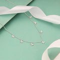Silver Whimsical Charms Butterfly Necklace – Made with Pure 925 Silver