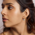 Silver Zircon Sparkle Drop Earrings – Radiance in Pure 925 Silver