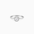 Silver Zircon Stardust Ring – A Universe of Sparkle at Your Fingertips