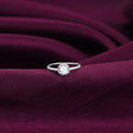 Silver Zircon Stardust Ring – A Universe of Sparkle at Your Fingertips