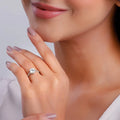 Silver Zircon Vintage Ring – Timeless Beauty, Forever in Style