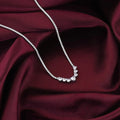 Silver Zirconia Heart Necklace – Sparkle of Love in Pure 925 Silver