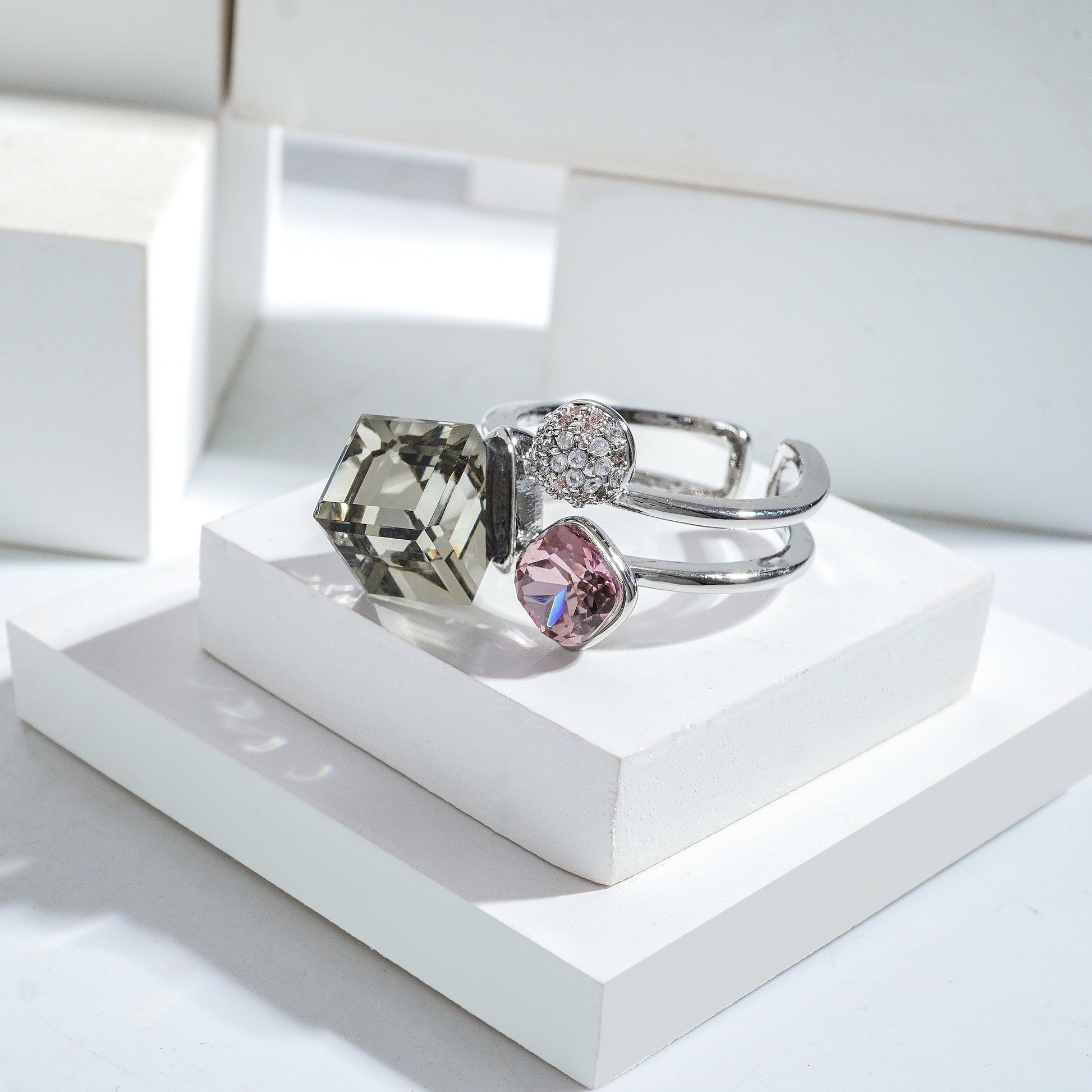 Silverpolished High-Quality Waterproof Freesize Ring – Timeless Durability with Modern Elegance