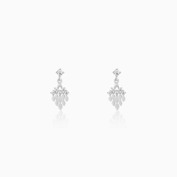 Silver Mini Heart Drop Earrings – A Subtle Touch of Love in Pure 925 Silver