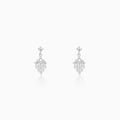 Silver Mini Heart Drop Earrings – A Subtle Touch of Love in Pure 925 Silver
