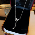 Sparkling Butterfly Charm Necklace – Grace in Motion, Elegance in Every Detail 