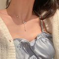 Sparkling Butterfly Charm Necklace – Grace in Motion, Elegance in Every Detail 