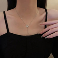 Sparkling Butterfly Charm Necklace – Grace in Motion, Elegance in Every Detail 