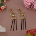 Square Party Wear Giftable Earrings – A Bold Statement of Modern Elegance