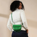 Structured Curve Handbag – Green – Where Boldness Meets Elegance