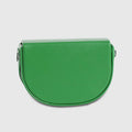 Structured Curve Handbag – Green – Where Boldness Meets Elegance
