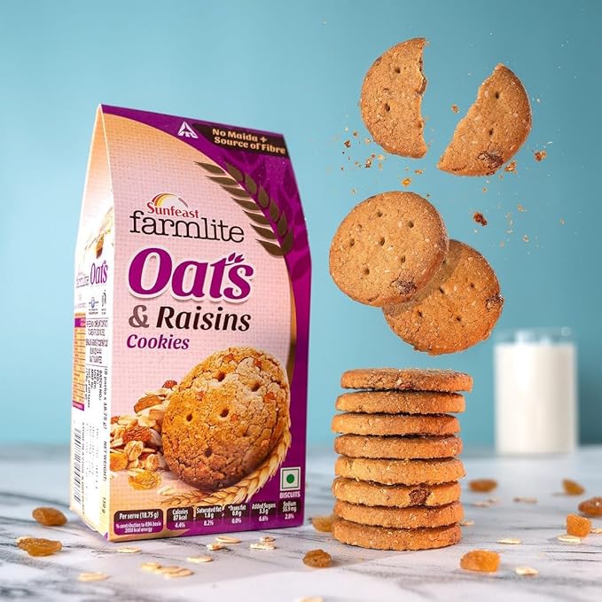 Sunfeast Farmlite Oats with Raisins Biscuits