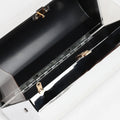 The Columner Clutch Bag – Metallic Silver – A Bold Statement of Modern Elegance