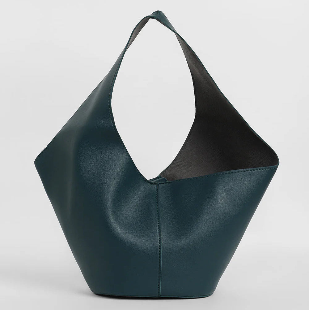 The Daily Hobo Bag – Hunter Green – Effortless Style with a Touch of Nature
