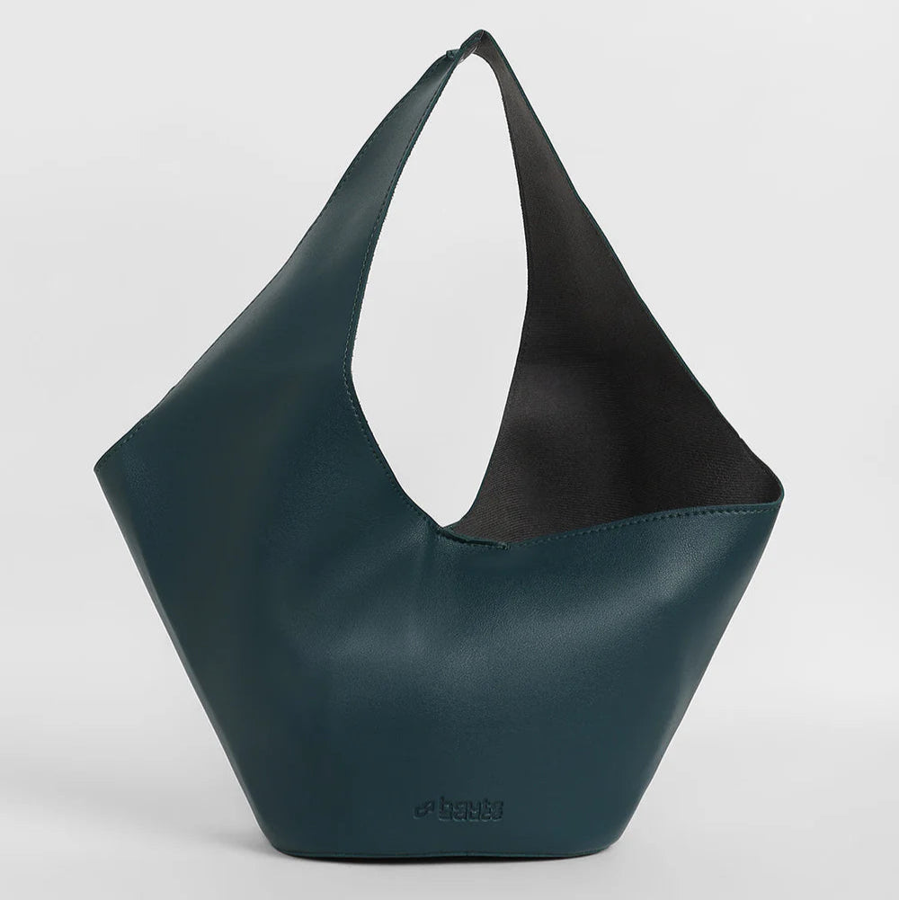 The Daily Hobo Bag – Hunter Green – Effortless Style with a Touch of Nature