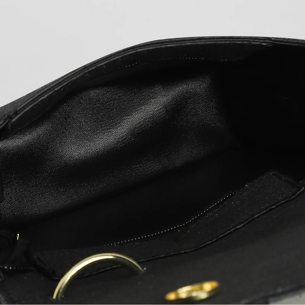 The Denim Sash Handbag – Navy Blue – A Casual Elegance with a Twist