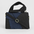 The Denim Sash Handbag – Navy Blue – A Casual Elegance with a Twist