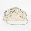 The Dented Curve Clutch Bag – California Gold – A Bold Twist on Timeless Glamour