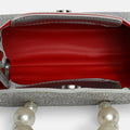 The Iri Noire Handbag – Metallic Silver – A Bold Statement of Modern Luxury