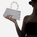 The Iri Noire Handbag – Metallic Silver – A Bold Statement of Modern Luxury