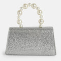 The Iri Noire Handbag – Metallic Silver – A Bold Statement of Modern Luxury