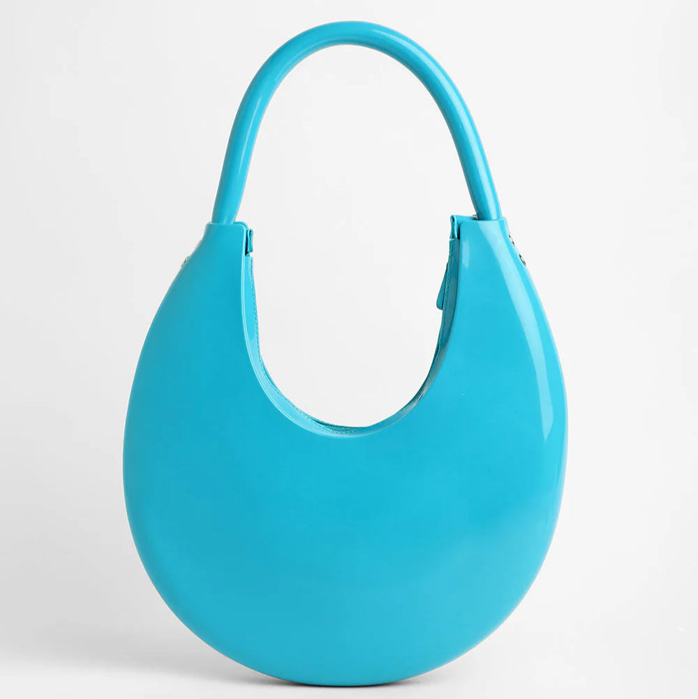 The Lucida Hobo Bag – Ocean Blue – A Touch of Tranquil Elegance