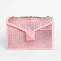 The Stud Sling Bag – Blush Pink – A Chic Fusion of Soft Elegance and Bold Detail