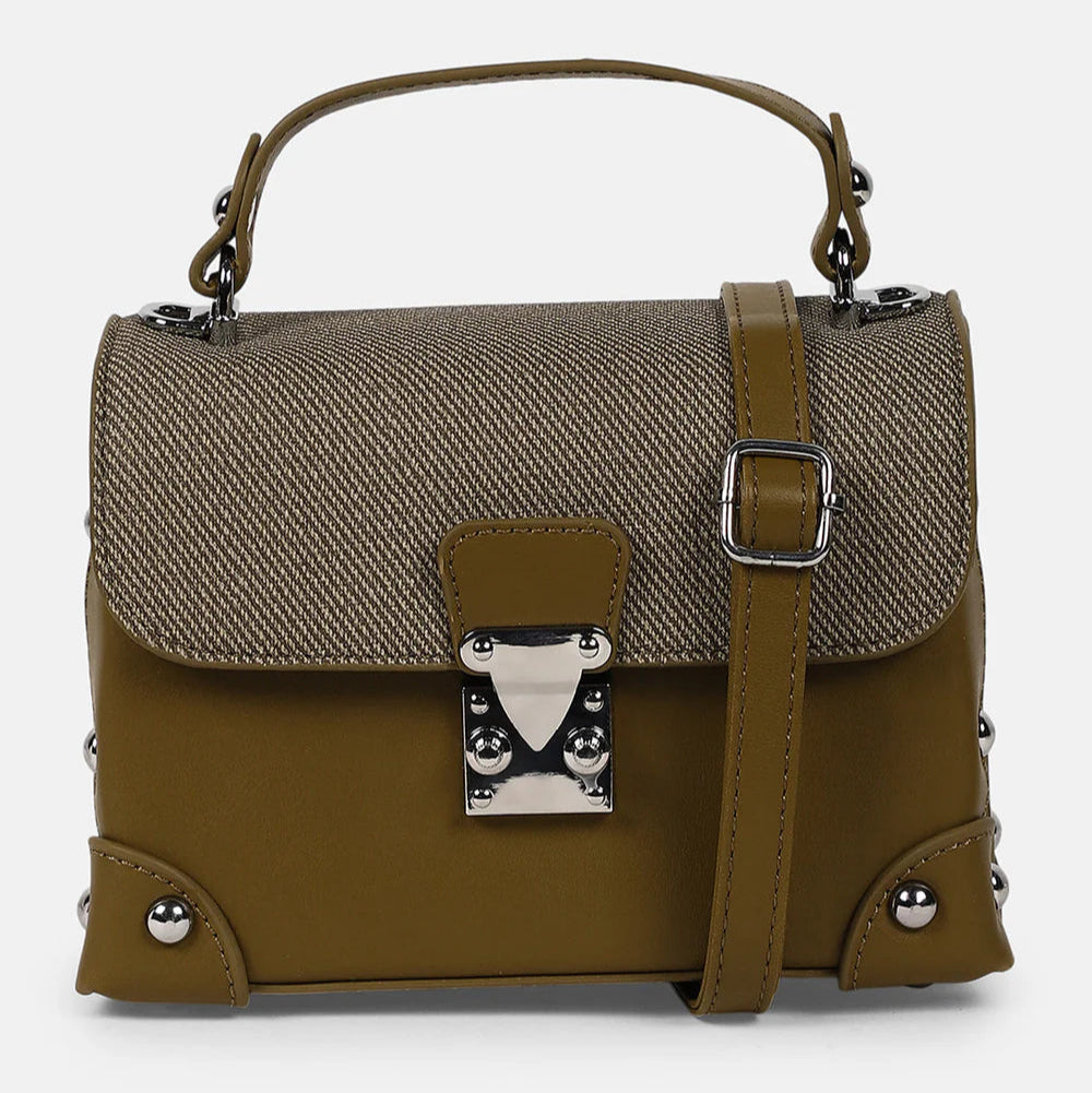 The Trunk Hand Bag – Olive Green – A Timeless Blend of Classic Style and Modern Charm