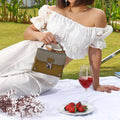 The Trunk Hand Bag – Olive Green – A Timeless Blend of Classic Style and Modern Charm