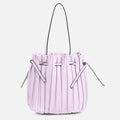 Tug-And-Go Lavender Bucket Bag – A Soft Pop of Color and Charm