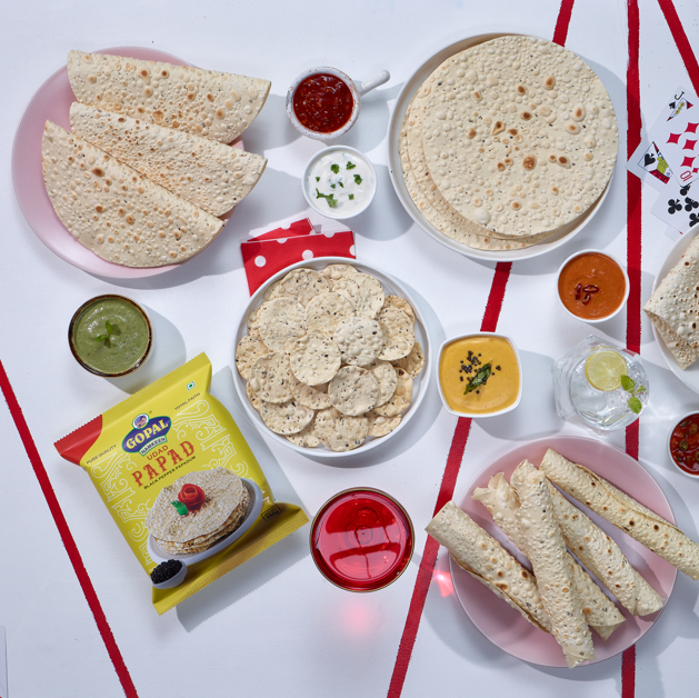 Udad Papad – 5 Inches of Classic Indian Crunch