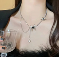 Y2K Butterfly Chain Necklace – Retro Edge Meets Butterfly Glam