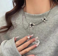 Y2K Butterfly Chain Necklace – Retro Edge Meets Butterfly Glam