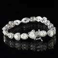 Yellow Color Multi-Cut American Diamond Loose Bracelet – Radiance in Every Cut