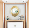 Golden Egg Accent Mirror – A Statement of Luxury and Style